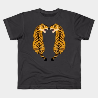 Yellow tigers Kids T-Shirt